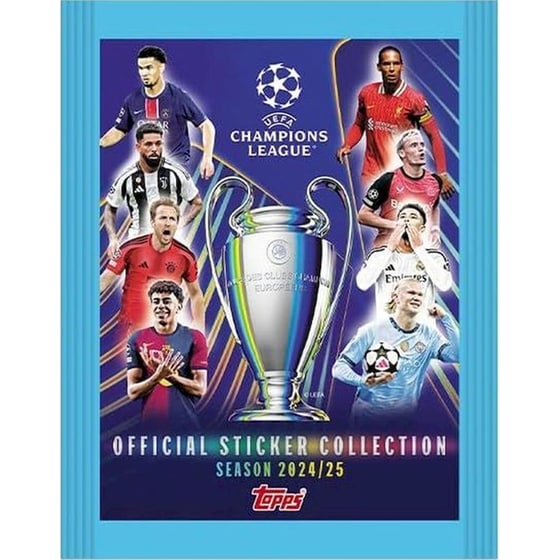 Topps Αυτοκόλλητα UEFA Champions League 24/25 1 Φακελάκι image 0