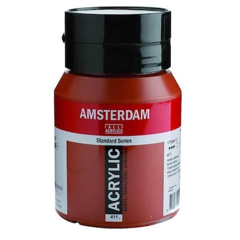 TALENS Talens Amsterdam Ακρυλικό Χρώμα 411 Burnt Sienna 500ml
