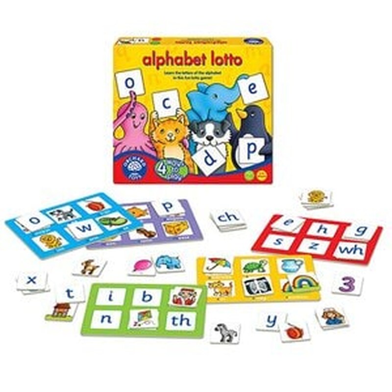 Η Αλφαβήτα Λόττο Επιτραπέζιο (Orchard Toys)