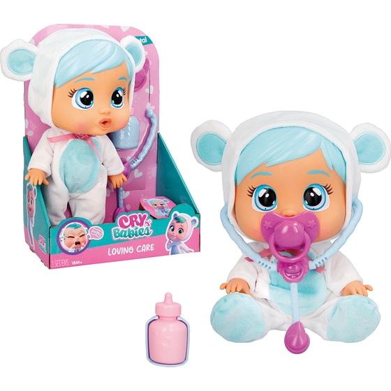 Cry Babies Κλαψουλίνια Loving Care Kristal - Διαδραστική Κούκλα Κλαίει Με Αληθινά Δάκρυα image 0