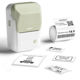 NIIMBOT B1 Ασπρόμαυρος Εκτυπωτής Thermal Ετικετών με Bluetooth - Πράσινο