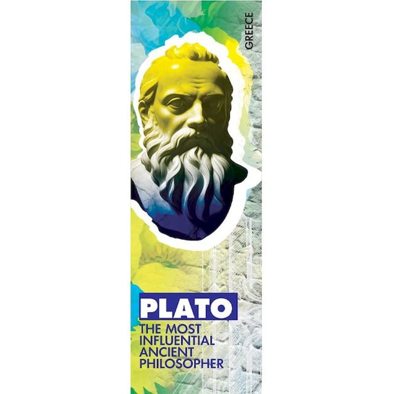 Σελιδοδείκτης Πεδίο Philosophers Plato - Σετ (12 Τεμάχια)