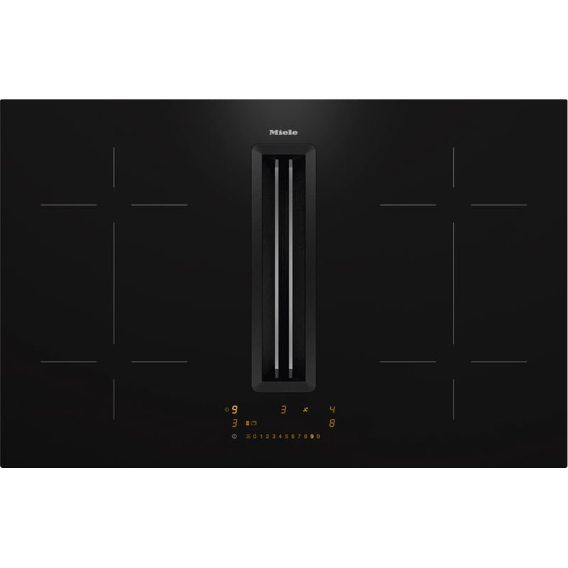 MIELE MIELE KMDA 7473 FLU  D 80 cm Μαύρο Εστία Επαγωγική Αυτόνομη