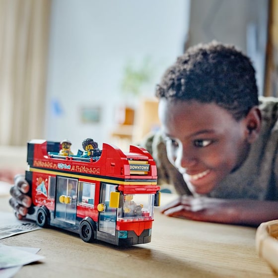 LEGO® City Red Double-Decker Sightseeing Bus (60407) image 1