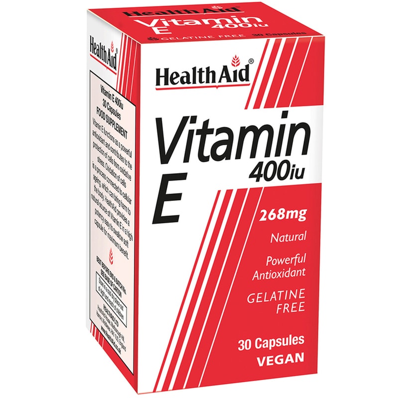 Health Aid Vitamin E 400IU - 30 κάψουλες