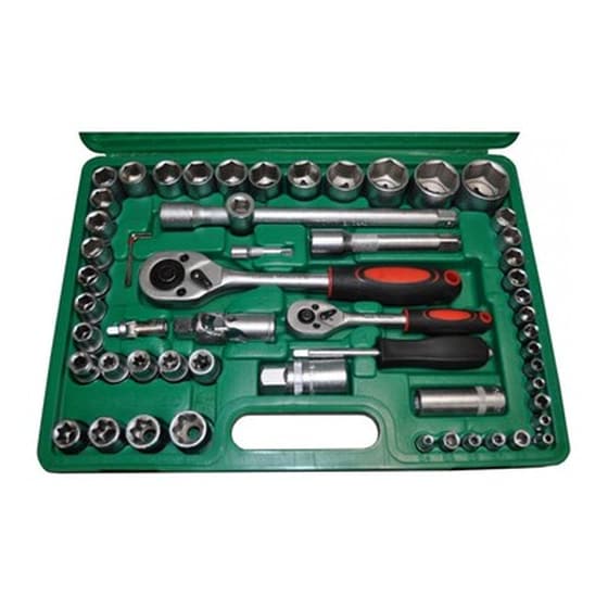 Επαγγελματική Εργαλειοθήκη Βαλίτσα Με Καστάνιες, Καρυδάκια Και Αστεράκια 108 Τεμαχίων, Bestcraft Professional Ec-303 image 2