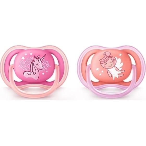 Avent Πιπιλα Ultra Air 6-18m Κοριτσι Scf345-22 image 0