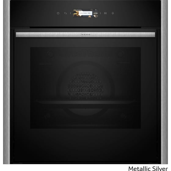 NEFF B59CR3AY0 71 Lt & Flex Design Kit Metallic Silver Εντοιχιζόμενος Φούρνος Άνω Πάγκου image 5