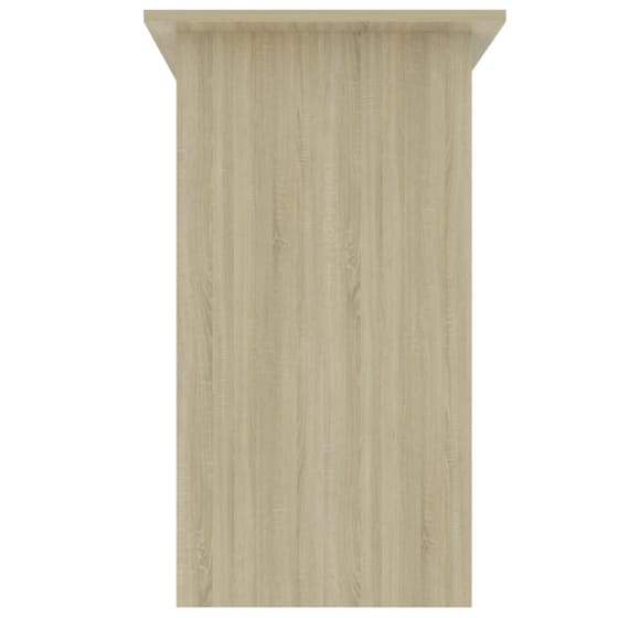 Γραφείο Υπολογιστή VidaXL από Μοριοσανίδα 80x45cm - Sonoma/Μπεζ image 3
