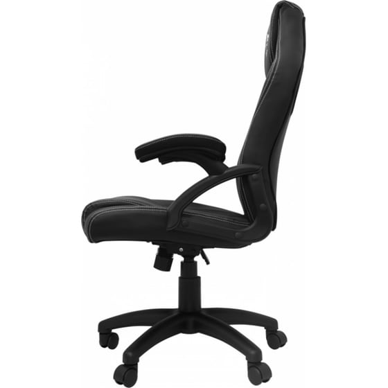 Gaming Καρέκλα White Shark Zolder από PVC - Μαύρη image 3