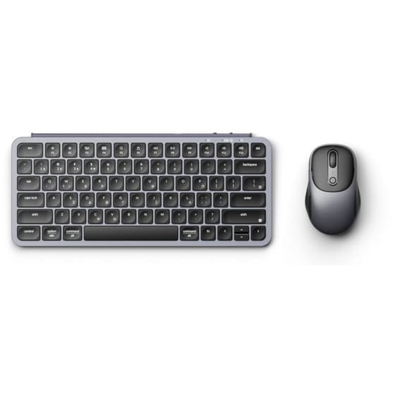 Keychron B1 Pro Combo Ultra-Slim Ασύρματο Bluetooth Σετ Πληκτρολόγιο & Ποντίκι - Space Grey image 0