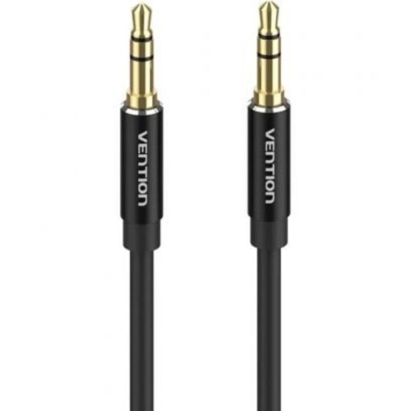 VENTION Καλώδιο Ήχου BAXBG 1x 3.5mm Jack Male σε 1x 3.5mm Jack Male 1.50 m Μαύρο