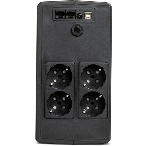 UPS Tescom Plus LCD 1500AP 1500VA 230V Μαύρο image 2