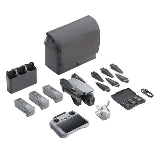 Drone Dji Air 3S Flymore Combo RC2 - Γκρι image 1