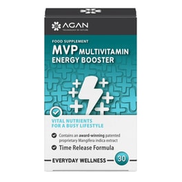 Agan Multivitamin Mvp Energy Booster - 30 ταμπλέτες