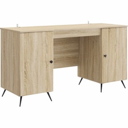 Γραφείο VidaXL από Επεξεργασμένο Ξύλο 142,5x50x75 cm - Sonoma Δρυς