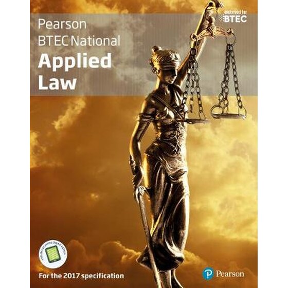 BTEC National Applied Law student book + Active book image 0