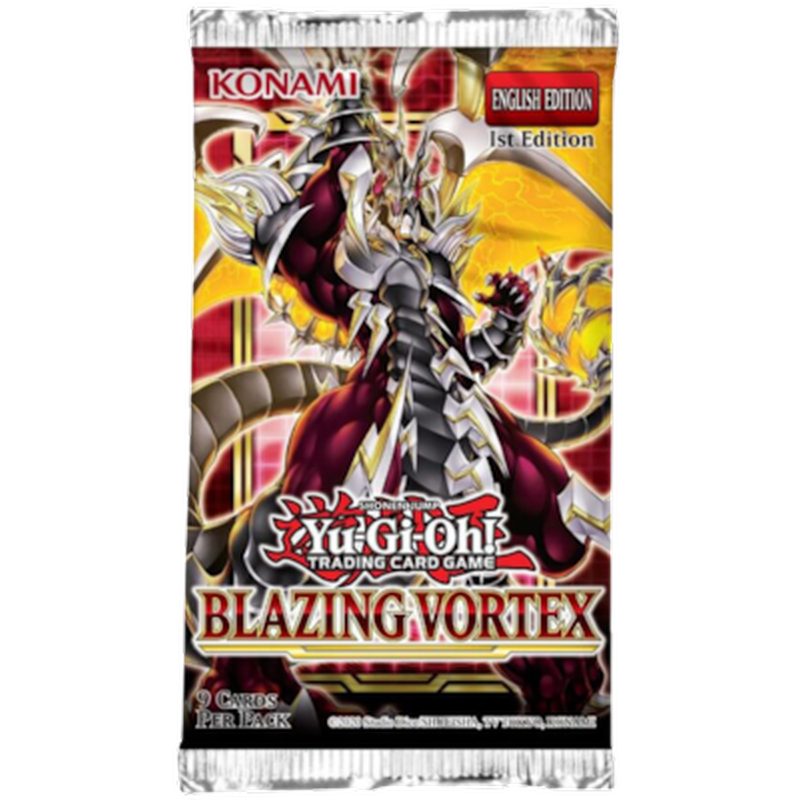 Yu-gi-oh! Blazing Vortex Booster (9 cards)
