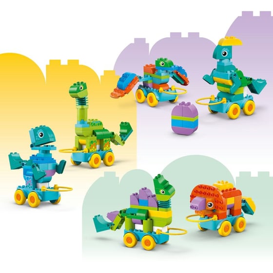 LEGO® DUPLO® Town 3σε1 Δεινόσαυροι σε Τροχούς (10451) image 7