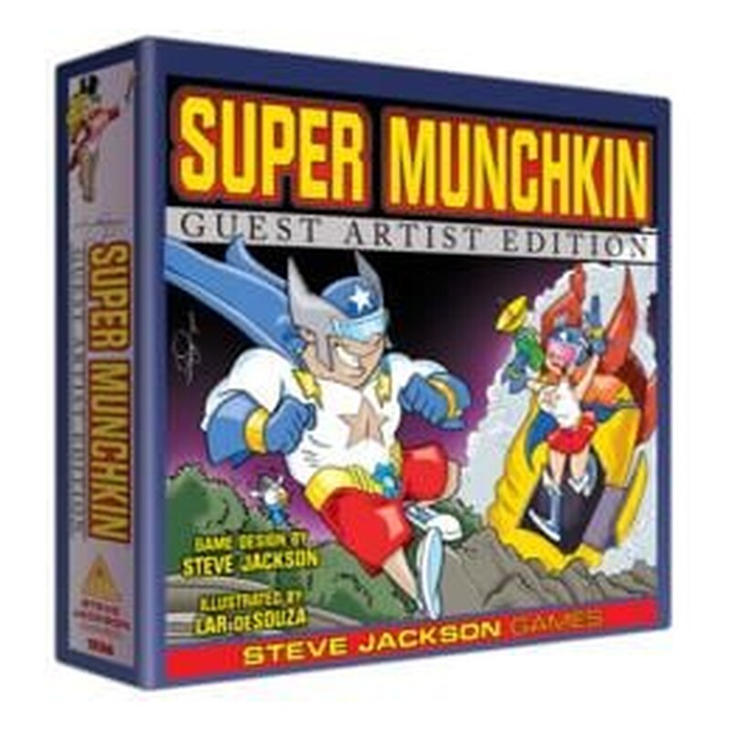 Steve Jackson – Super Munchkin Guest Artist (lar Desouza)