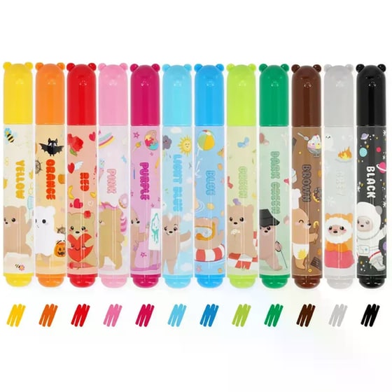 Μαρκαδόροι Legami Teddy Friends Teddy Bear 7.0 mm image 1