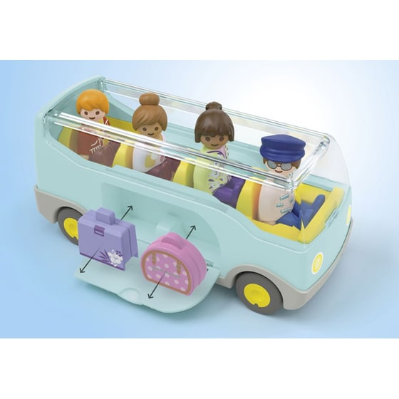 PLAYMOBIL® Junior Πούλμαν (71682) image 4