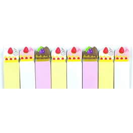 Αυτοκόλλητοι Σελιδοδείκτες Ooly 50x5 mm Cute Cakes (120 Φύλλων - 1 Τεμάχιο)