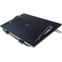 Υποπόδιο Γραφείου Nextdeco από Πλαστικό 27x45x12 cm - Μαύρο