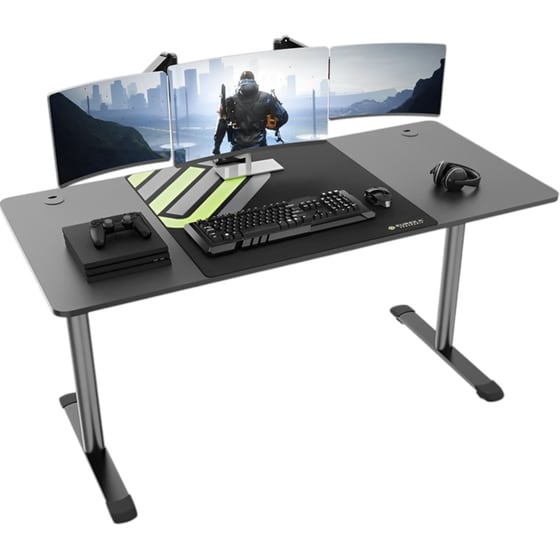 Σετ Eureka Ergonomic Γραφείο Gaming ERK-IOD-60B-V4 & Καρέκλα Python II ERK-GC08-R image 1