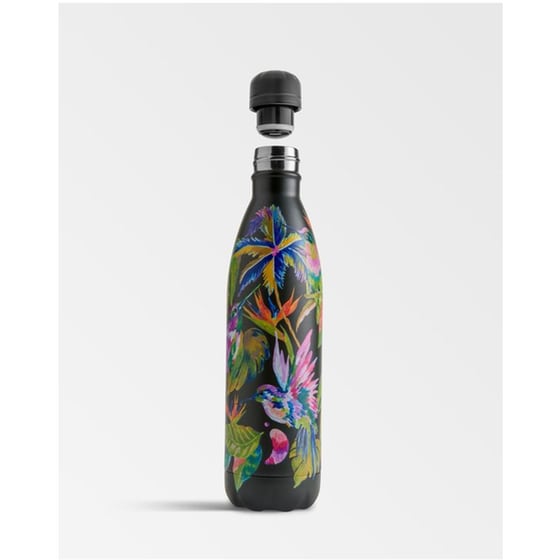 Μπουκάλι Θερμός Chilly's Tropical Midnight Jungle 750 ml image 1