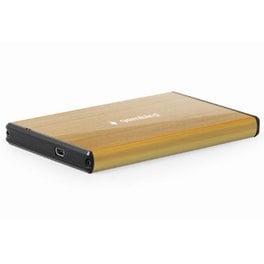 Gembird Usb 3.0 2.5' Enclosure Brushed Aluminum Gold