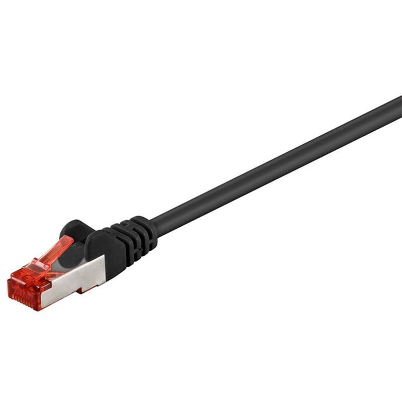 Καλώδιο Goobay 95478 S/FTP Cat.6 1m Μαύρο