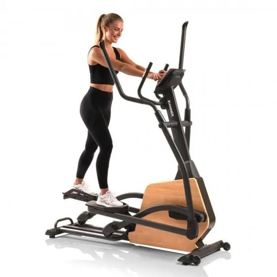 Hammer Crosspace 5.0 Μαγνητικό Ελλειπτικό Με Δίσκο 20 kg Για Χρήστες Έως 130 kg Μαύρο image 2