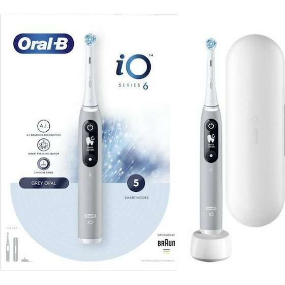 ORAL-B IOSeries 6 +Θήκη Γκρί image 2