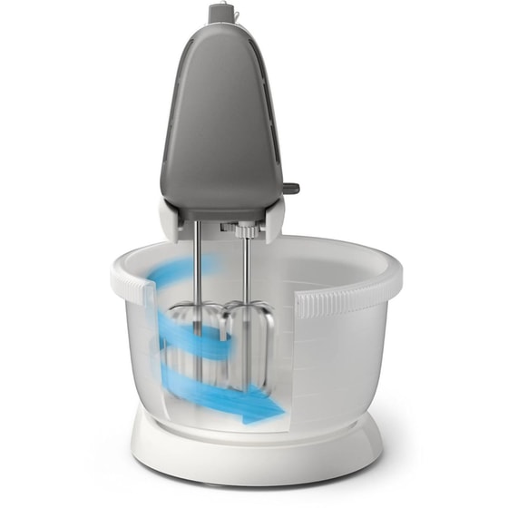 PHILIPS HR3745/00 3 L  Λευκό Επιτραπέζιο Μίξερ image 4