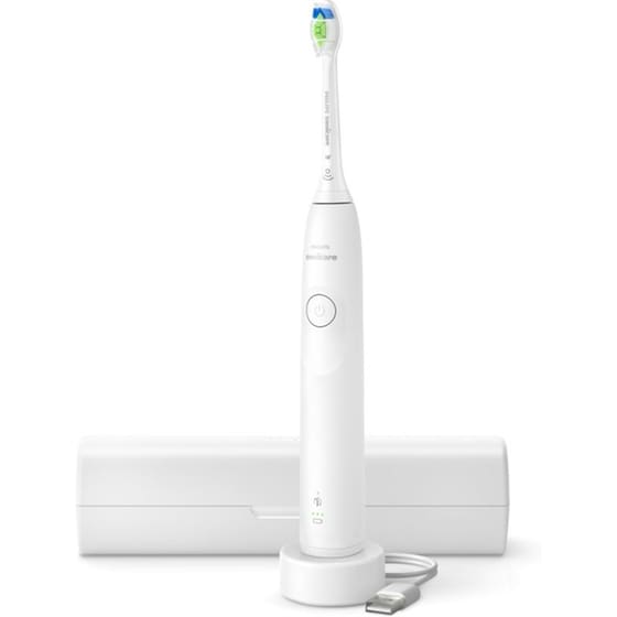 Σετ Ηλεκτρικές Οδοντόβουρτσες PHILIPS Sonicare 5300 HX7109/01 - Λευκό/Μαύρο image 4