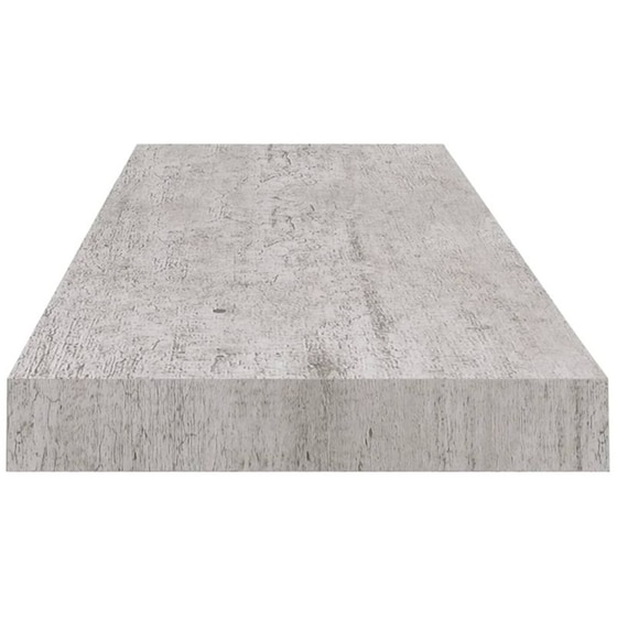 Ράφι Τοίχου VidaXL από MDF 80x23.5x3.8 cm - Γκρι image 4