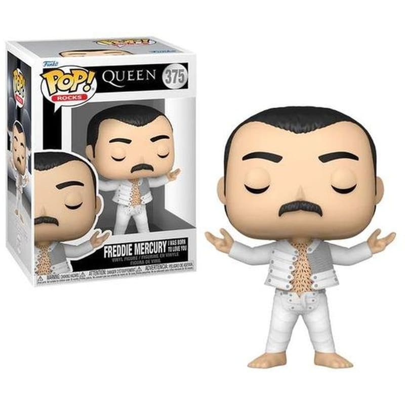 FUNKO Φιγούρα Funko Pop! Rocks: Queen – Freddie Mercury (i Was Born To Love You) 375