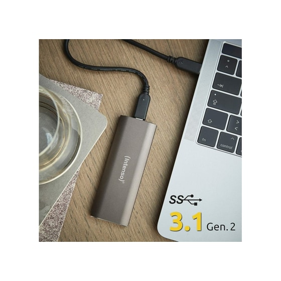 Intenso Pro USB Type-C SSD 500GB 1.8" - Γκρι image 5