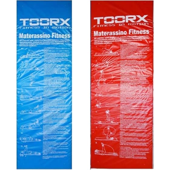 Στρώμα Γυμναστικής Toorx MAT-GE 181x60x2.5 cm - Κόκκινο/ Μπλε image 1