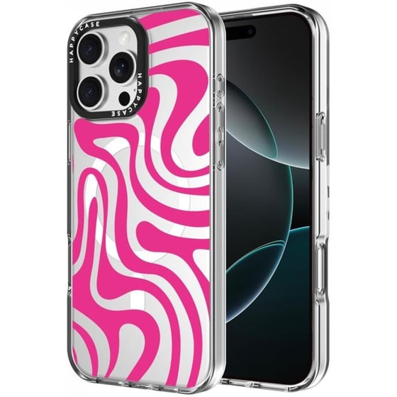 Θήκη Apple iPhone 16 Pro Max - HappyCase Joy με Magsafe - Wavy Swirl image 0