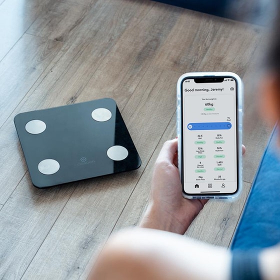 Ζυγαριά Σώματος Noerden Minimi Smart Bluetooth Scale 14 Μετρήσεις Μαύρο image 1