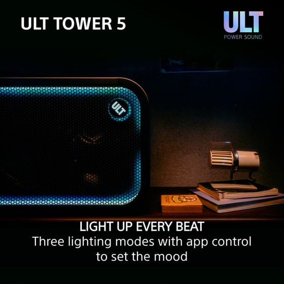 Party Speaker Sony ULT Tower 5 300W - Black image 5