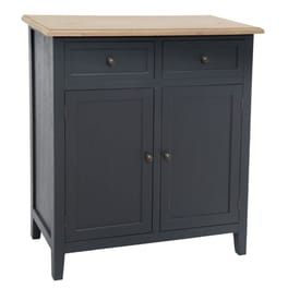 Μπουφές Spitishop  από Ξύλο 80x44.5x85 cm - Γκρι/Μπεζ