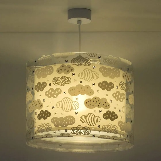 Παιδικό Φωτιστικό Οροφής Ango Clouds 41412E - Γκρι image 2