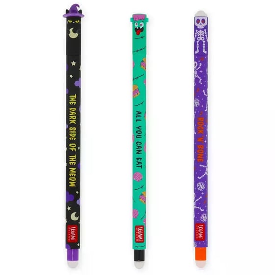 Στυλο Gel Legami Erasable The Boo Crew 0.7mm (3 Τεμάχια) image 0