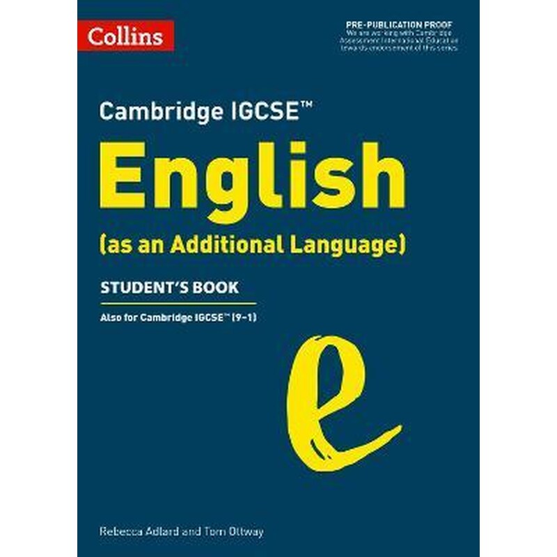 Cambridge IGCSE English (as an Additional Language) Students Book