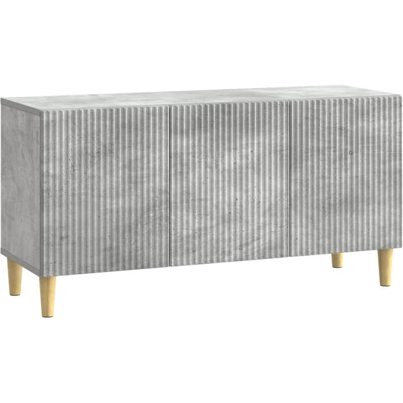 Έπιπλο Τηλεόρασης VidaXL 99 x 34,5 x 50 cm - Γκρι Σκυροδέματος