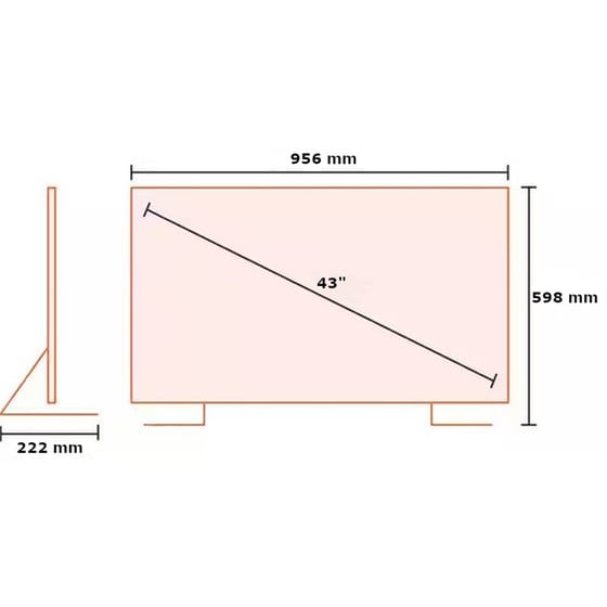 Tesla LED 43" 4K Smart Τηλεόραση 43E635SUS image 1