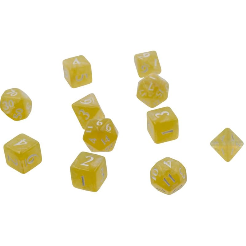 ULTRA-PRO Eclipse 11-dice Set: Lemon Yellow ULTRA-PRO